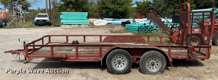 image for item NA9658 2009 MC Trailer utility trailer