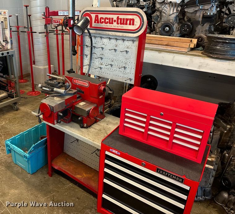 image for item ND9243 Accu-Turn 8922 brake lathe