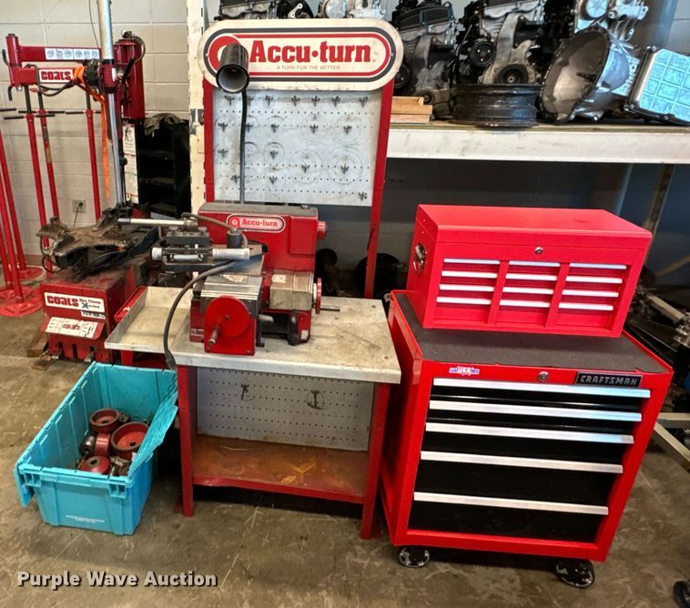 image for item ND9243 Accu-Turn 8922 brake lathe