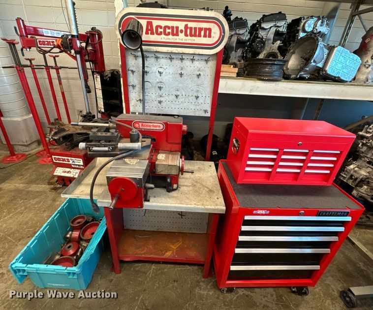 image for item ND9243 Accu-Turn 8922 brake lathe