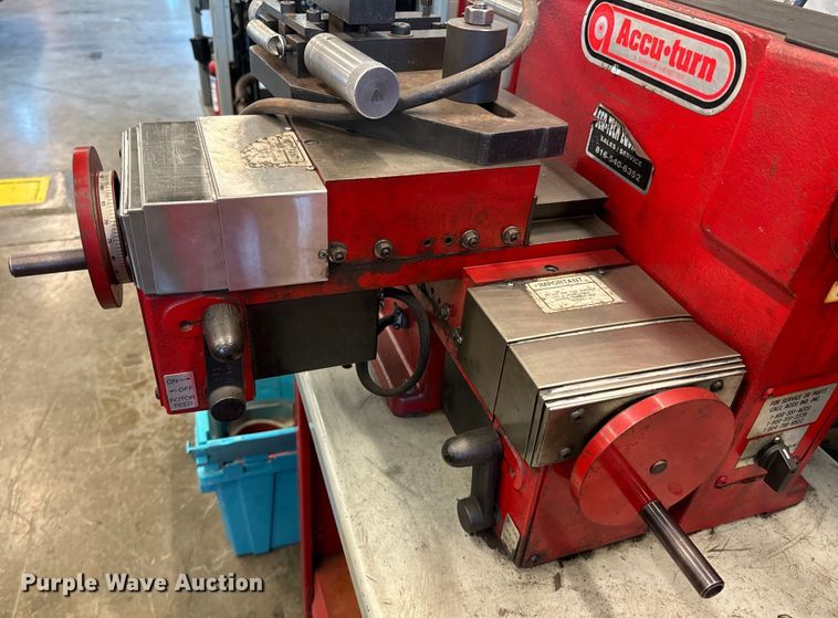 image for item ND9243 Accu-Turn 8922 brake lathe