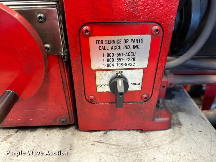 image for item ND9243 Accu-Turn 8922 brake lathe