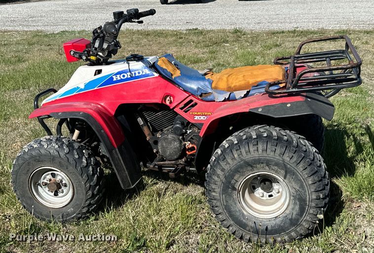 image for item NH9168 1986 Honda TRX 200SX  ATV