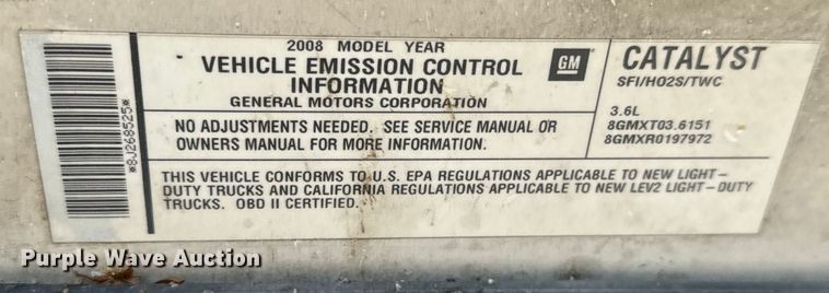 image for item NH9169 2009 Saturn Outlook XE SUV