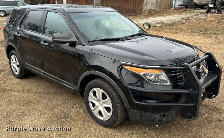 image for item NJ9439 2015 Ford Explorer Police Interceptor SUV