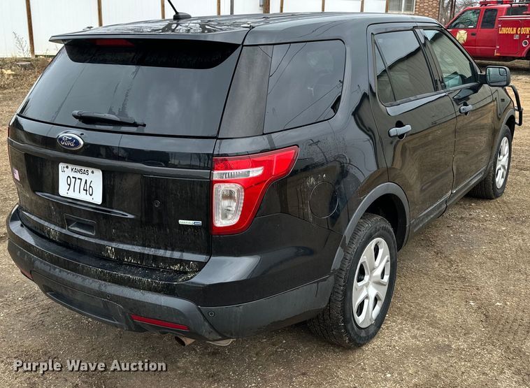 image for item NJ9439 2015 Ford Explorer Police Interceptor SUV