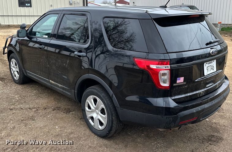image for item NJ9439 2015 Ford Explorer Police Interceptor SUV
