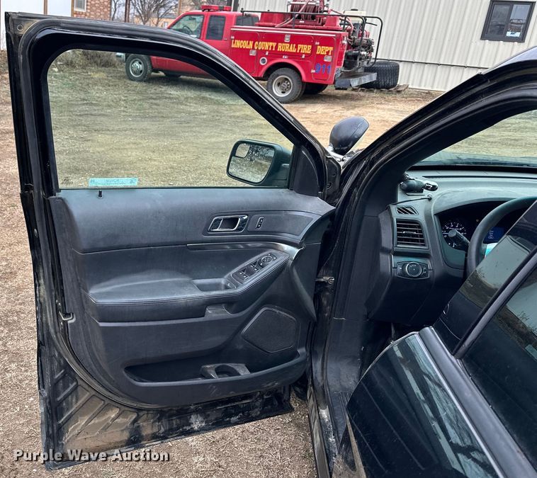 image for item NJ9439 2015 Ford Explorer Police Interceptor SUV