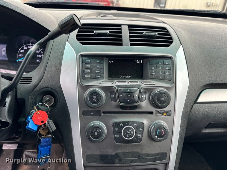 image for item NJ9439 2015 Ford Explorer Police Interceptor SUV