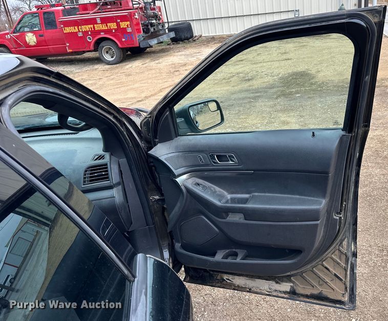 image for item NJ9439 2015 Ford Explorer Police Interceptor SUV