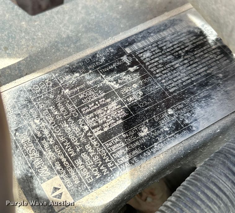 image for item NL9702 1997 International 4900 dump truck