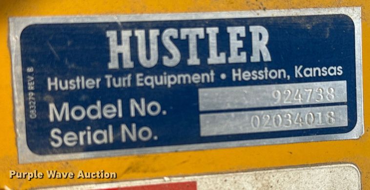 image for item NL9703 Hustler  4500 lawn mower
