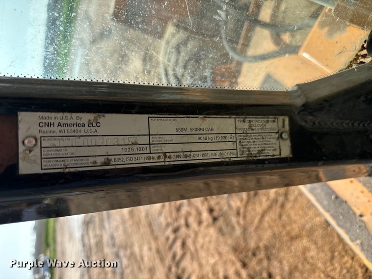 image for item NL9704 2006 Case 580 Super M Series 2 backhoe