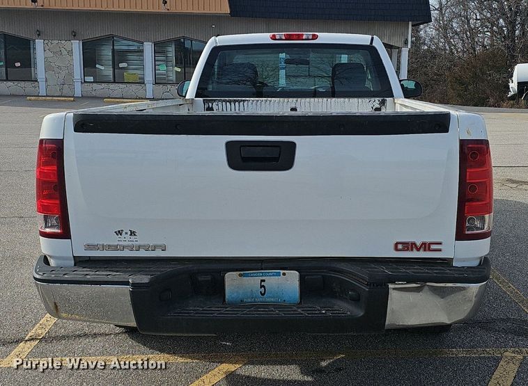 image for item NP9386 2012 GMC Sierra 1500 pickup truck