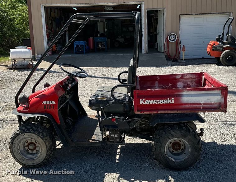 image for item NT9145 2001 Kawasaki Mule 550 utility vehicle
