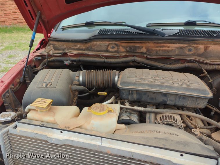 image for item NZ9623 2005 Dodge Ram 1500 Quad Cab pickup truck