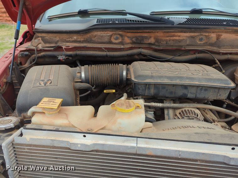 image for item NZ9623 2005 Dodge Ram 1500 Quad Cab pickup truck