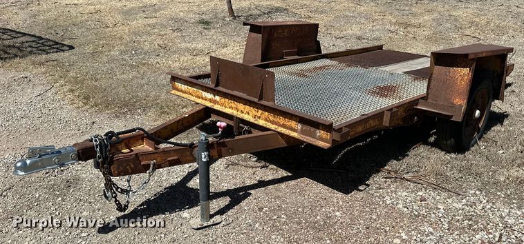 image for item OE9058 Shop built tilt deck utility trailer