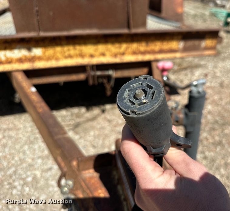 image for item OE9058 Shop built tilt deck utility trailer