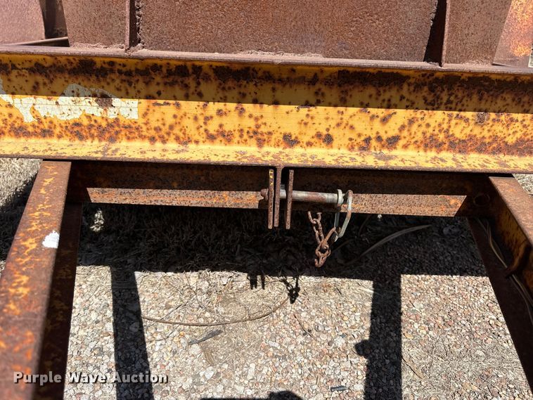 image for item OE9058 Shop built tilt deck utility trailer