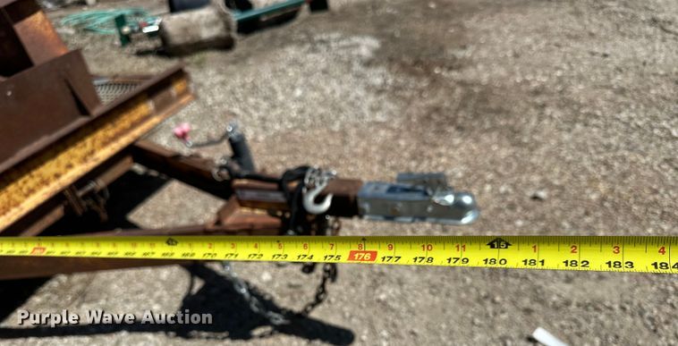 image for item OE9058 Shop built tilt deck utility trailer