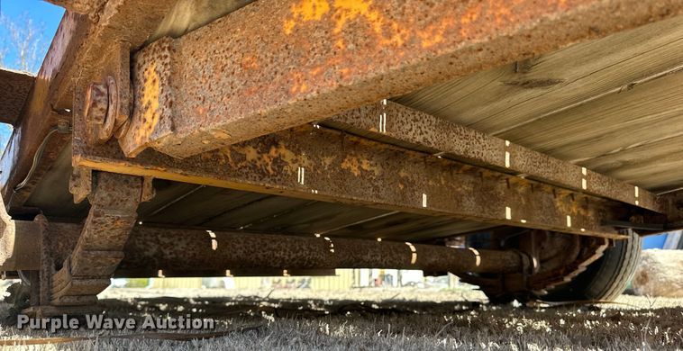 image for item OE9058 Shop built tilt deck utility trailer