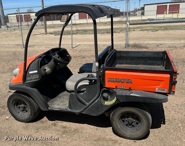 image for item OE9061 2010 Kubota RTV 500 utility vehicle