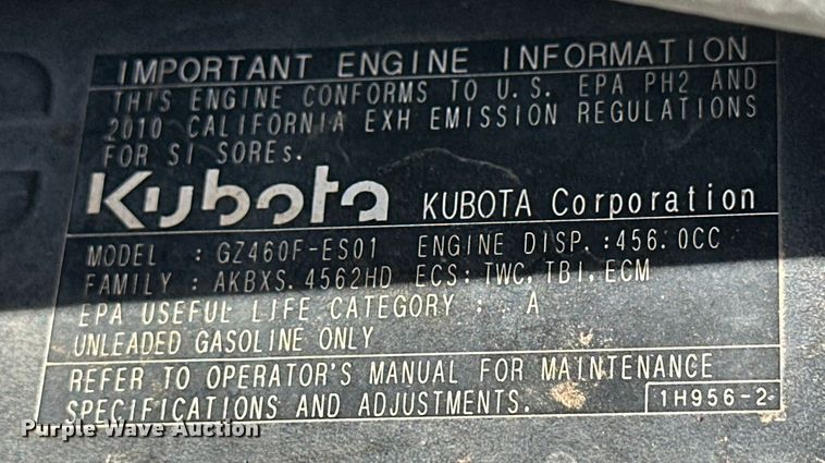 image for item OE9061 2010 Kubota RTV 500 utility vehicle