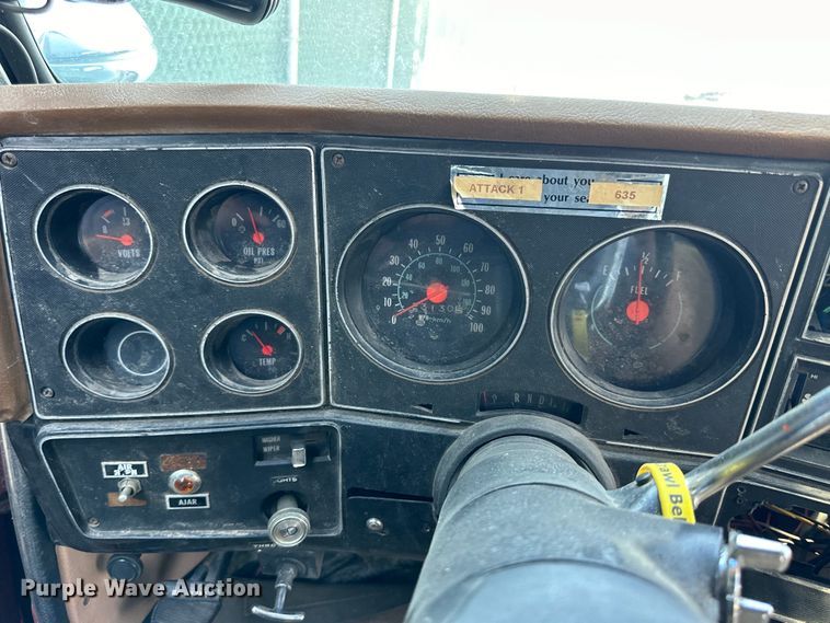 image for item OE9090 1978 Chevrolet  Scottsdale 30 brush fire truck