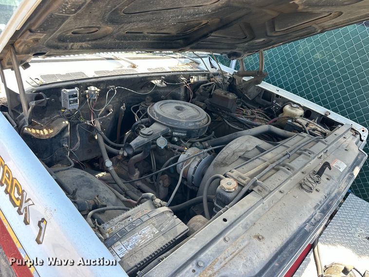 image for item OE9090 1978 Chevrolet  Scottsdale 30 brush fire truck