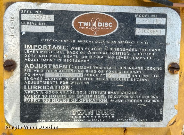 image for item OE9094 International Harvester UB220 Engine