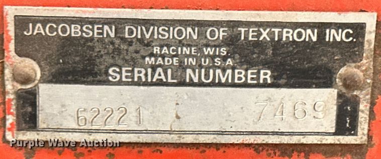 image for item OE9095 1986 Jacobsen Greens King 62221 greens mower