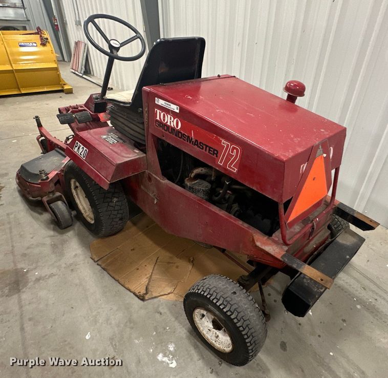 image for item OE9098 Toro Ground Master 72 lawn mower