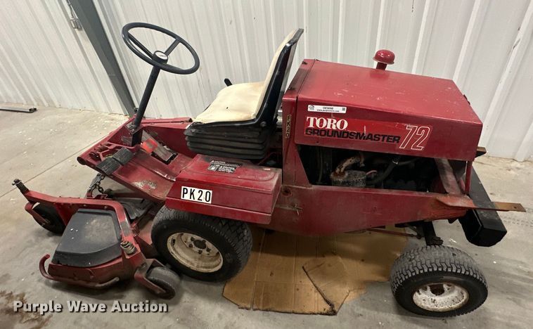 image for item OE9098 Toro Ground Master 72 lawn mower