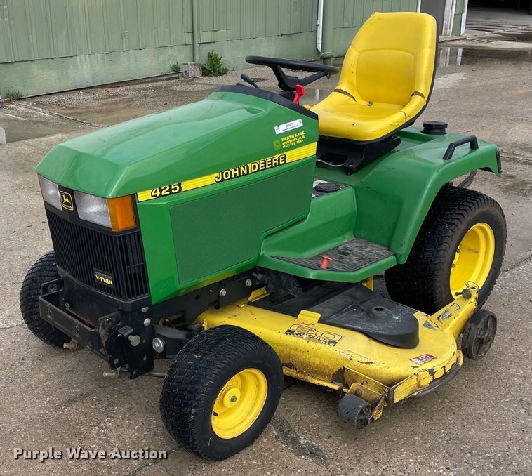 image for item OG9870 John Deere 425 lawn mower