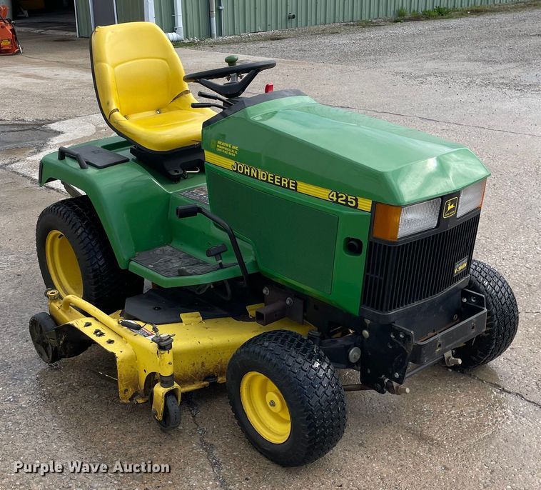 image for item OG9870 John Deere 425 lawn mower