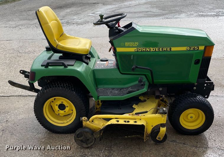 image for item OG9870 John Deere 425 lawn mower