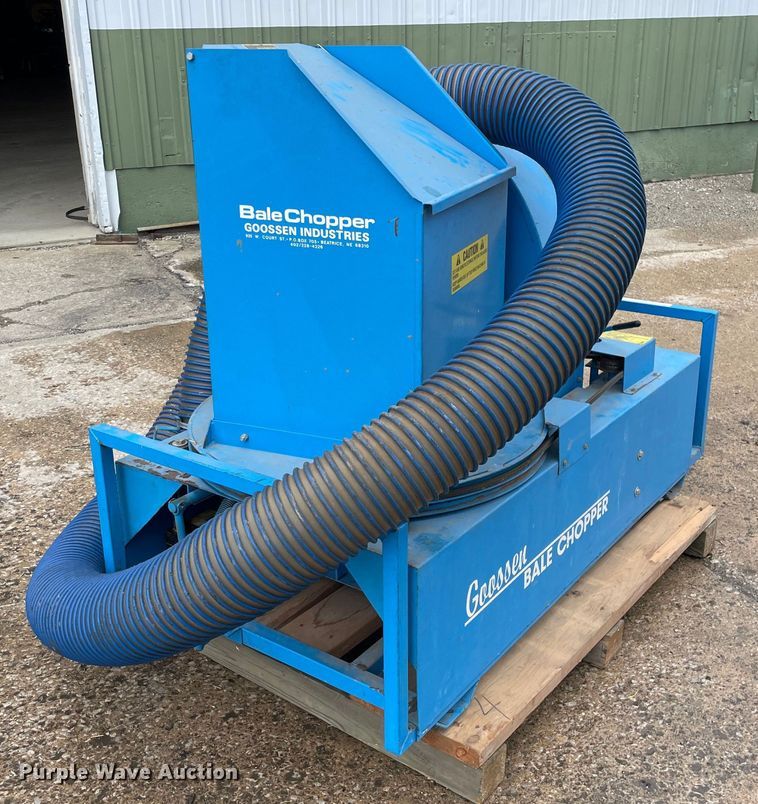 image for item OG9871 Goossen BCG-2 bale chopper