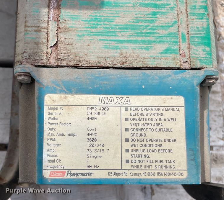 image for item OG9872 (2) generators