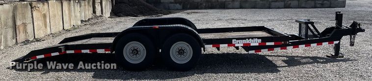 image for item OG9876 2001 Cronkhite 3400E tilt deck utility trailer