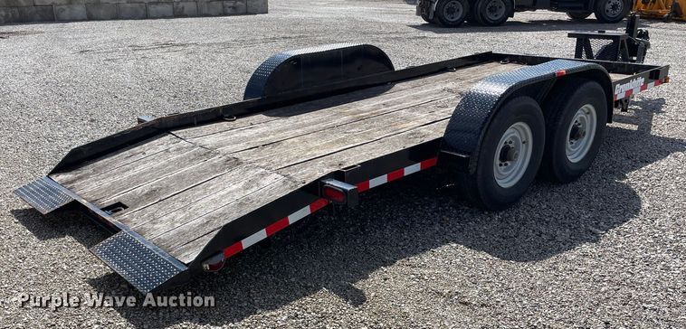 image for item OG9876 2001 Cronkhite 3400E tilt deck utility trailer