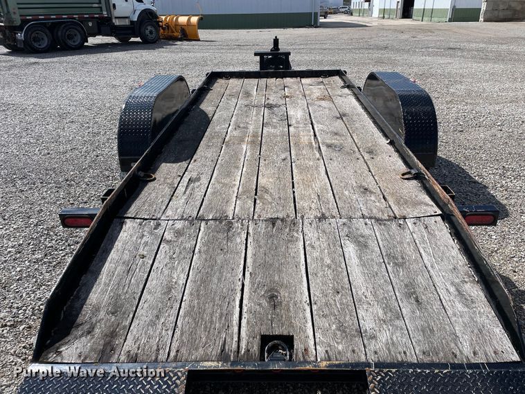 image for item OG9876 2001 Cronkhite 3400E tilt deck utility trailer