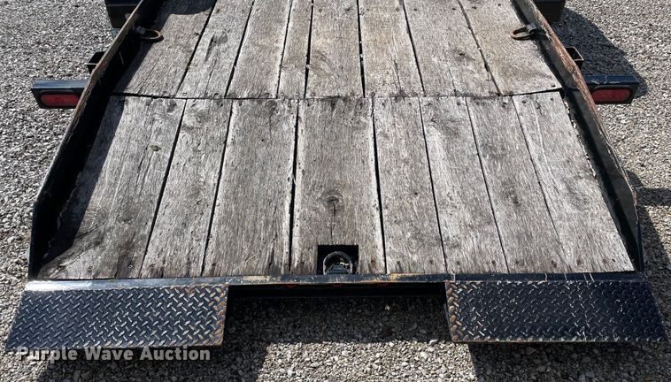 image for item OG9876 2001 Cronkhite 3400E tilt deck utility trailer