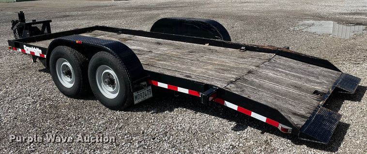 image for item OG9876 2001 Cronkhite 3400E tilt deck utility trailer
