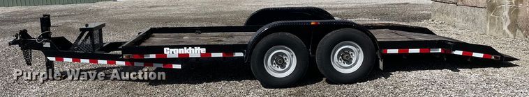 image for item OG9876 2001 Cronkhite 3400E tilt deck utility trailer