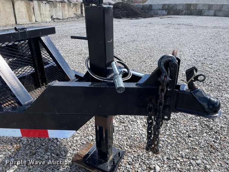 image for item OG9876 2001 Cronkhite 3400E tilt deck utility trailer