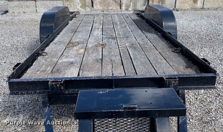 image for item OG9876 2001 Cronkhite 3400E tilt deck utility trailer