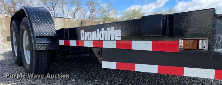 image for item OG9876 2001 Cronkhite 3400E tilt deck utility trailer