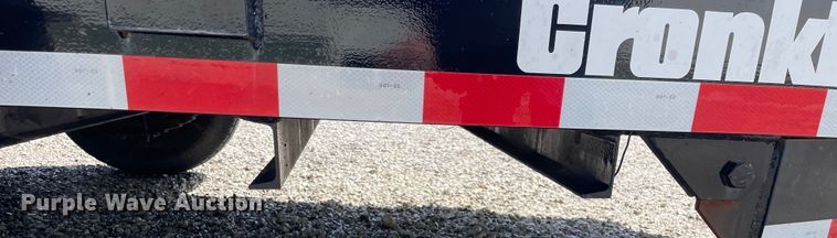 image for item OG9876 2001 Cronkhite 3400E tilt deck utility trailer