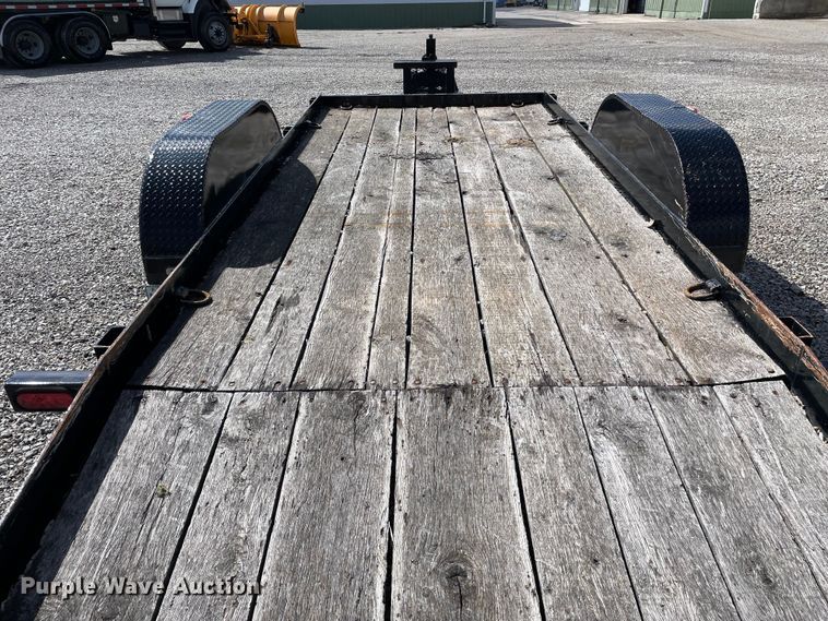 image for item OG9876 2001 Cronkhite 3400E tilt deck utility trailer